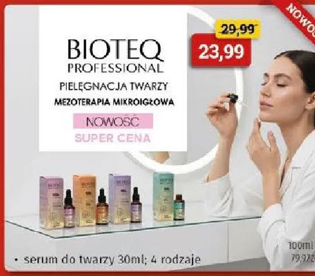 Serum do twarzy, 4 rodzaje Bioteq promocja w Drogeria Kosmyk