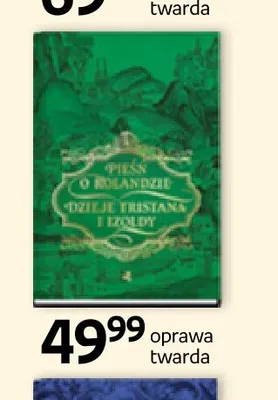 Książka Pieśń o Rolandzie Dzieje Tristana i Izoldy W.A.B. promocja w Empik