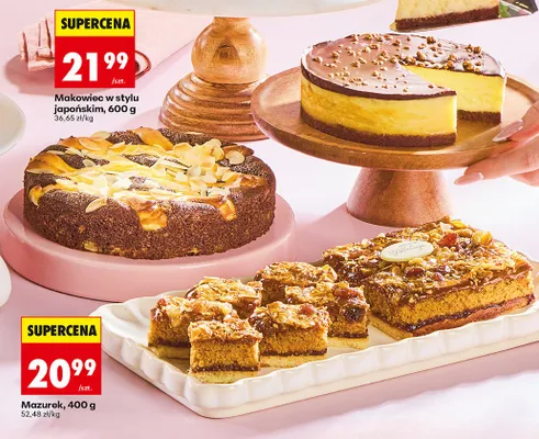 Makowiec w stylu japońskim promocja w Biedronka