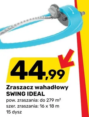 Zraszacz wahadłowy promocja w Bricomarche