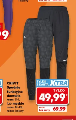 Spodnie funkcyjne damskie Crivit promocja w Kaufland
