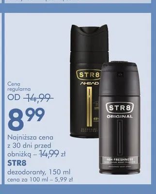 Dezodorant STR8 Ahead promocja w Super-Pharm