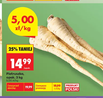 Pietruszka promocja w Biedronka