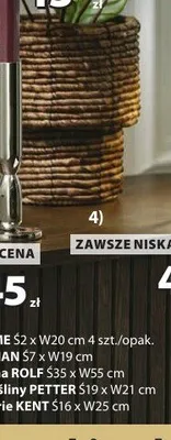 Doniczka na rośliny PETTER Jysk promocja w Jysk