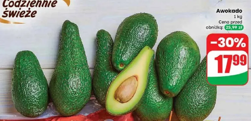 Awokado promocja w Dino