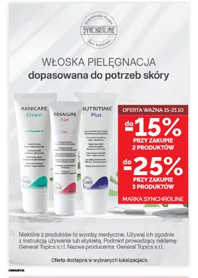Krem Nutritime Plus Synchroline promocja w Ziko Dermo