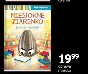 Książka Niesforne ziarenko oprawa miękka promocja w Empik