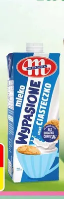 Mleko UHT smakowe Wypasione smak ciasteczko Mlekovita promocja w Carrefour