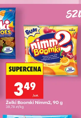 Żelki Boomki Nimm2 promocja w Biedronka