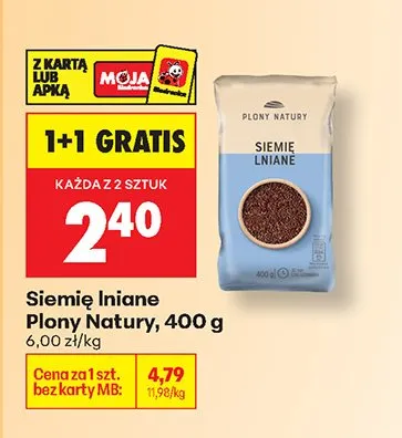 Siemię lniane promocja w Biedronka