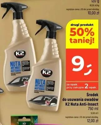 Środek do usuwania owadów K2 Nuta Anti-Insect promocja w Dealz