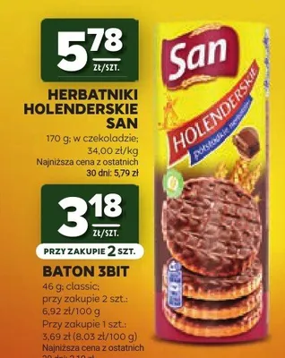 Herbatniki Holenderskie San promocja w Stokrotka