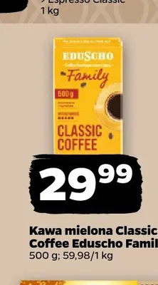 Kawa mielona Eduscho Family Classic Coffee promocja w Netto