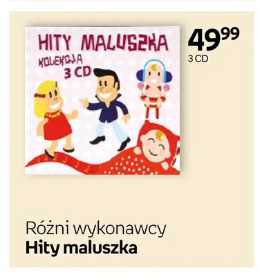 Płyta CD Różni wykonawcy Hity maluszka 3-pak promocja w Empik