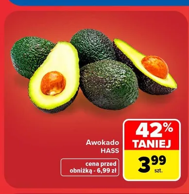 Awokado Hass promocja w Carrefour