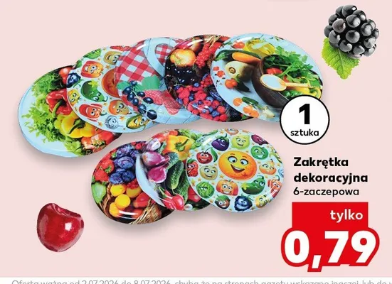 Zakrętka dekoracyjna 6-zaczepowa promocja w Kaufland