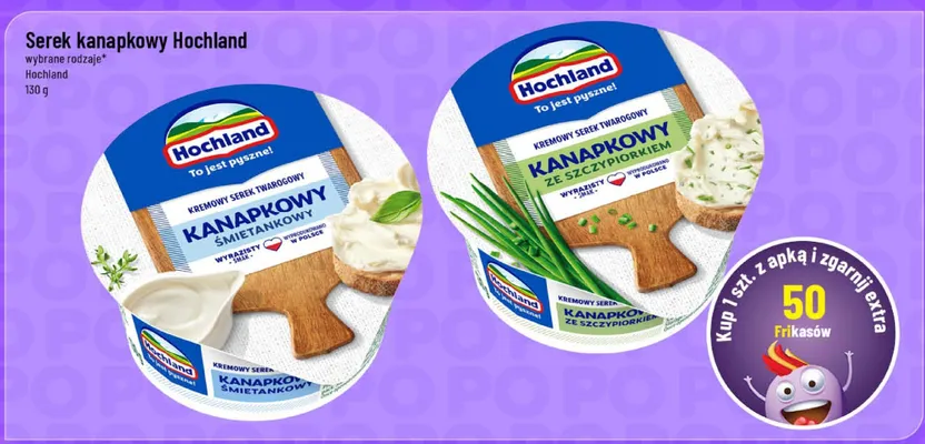 Serek kanapkowy ze szczypiorkiem promocja w POLOmarket