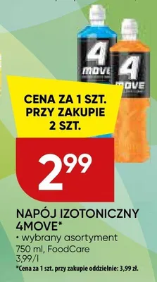 Napój izotoniczny 4Move wybrany asortyment promocja w Chata Polska