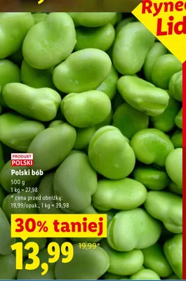 Bób polski promocja w Lidl