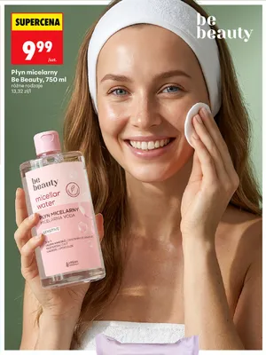 Płyn micelarny Be Beauty promocja w Biedronka