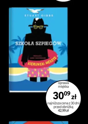 Książka Szkoła Szpiegów Kierunek Meksyk Stuart Gibbs promocja w Empik