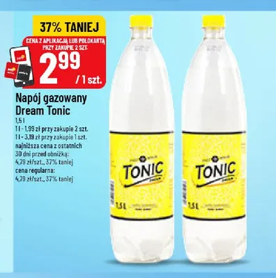 Napój gazowany Dream Tonic promocja w POLOmarket