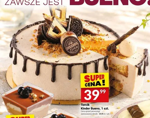 Torcik Kinder Bueno Białecki promocja w Twój Market