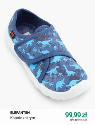 Kapcie zakryte Elefanten promocja w Deichmann