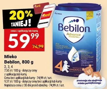 Mleko Bebilon promocja w Twój Market