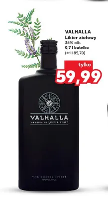 Likier ziołowy Valhalla promocja w Kaufland