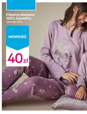 Piżama damska promocja w Pepco