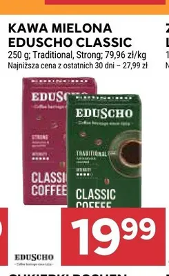 Kawa mielona Eduscho Classic Traditional promocja w Stokrotka