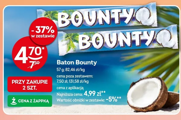 Baton Bounty promocja w Żabka
