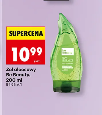 Żel aloesowy Be Beauty promocja w Biedronka