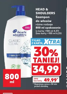 Szampon do włosów Head & Shoulders promocja w Kaufland