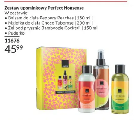 Zestaw upominkowy Avon Perfect Nonsense promocja w AVON