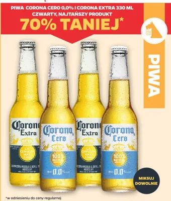 Piwo Cero 0,0% promocja w Netto
