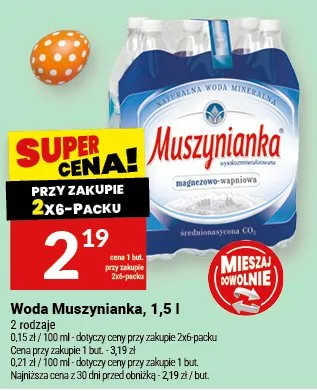 Woda Muszynianka promocja w Twój Market