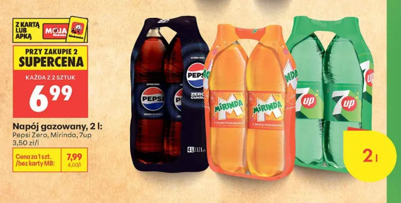 Napój gazowany 7up promocja w Biedronka