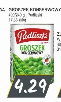 Groszek konserwowy Pudliszki promocja w Słoneczko