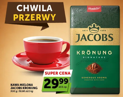 Kawa mielona Jacobs Krönung promocja w ABC