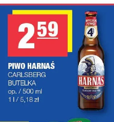 Piwo Harnaś promocja w SPAR
