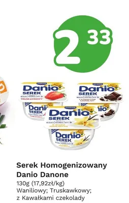 Serek homogenizowany Danio waniliowy promocja w Limonka