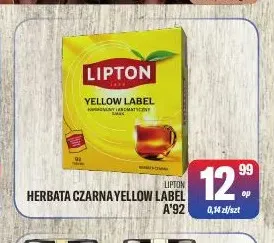 Herbata czarna Lipton Yellow Label promocja w Tomi Markt