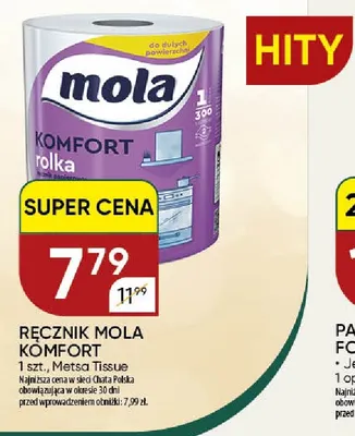 Ręcznik papierowy Mola Komfort promocja w Chata Polska