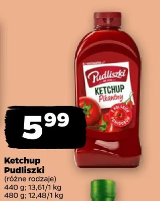 Ketchup Pudliszki promocja w Netto