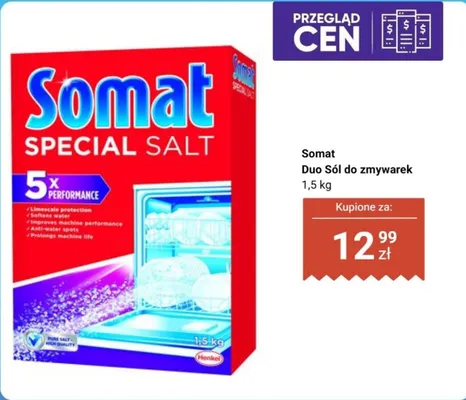 Sól do zmywarek Duo  promocja w Biedronka