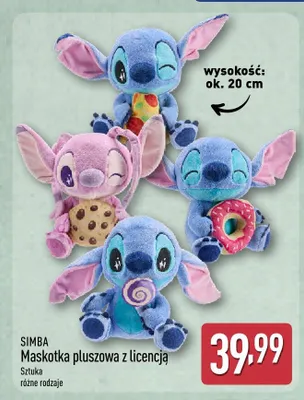 Maskotka pluszowa z licencją SIMBA wys. ok. 20cm promocja w Aldi