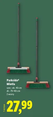Parkside Miotła szer. ok. 40 cm, dł. 79-143 cm, 2 wzory promocja w Lidl