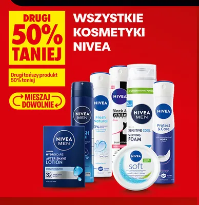 Antyperspirant roll-on Fresh Natural Nivea Men promocja w Biedronka